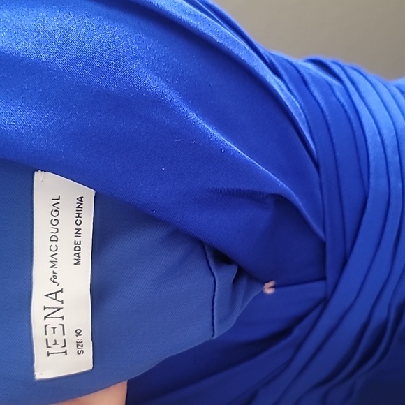Mac Duggal Royal Blue Dress 👗 - Picture 3 of 8
